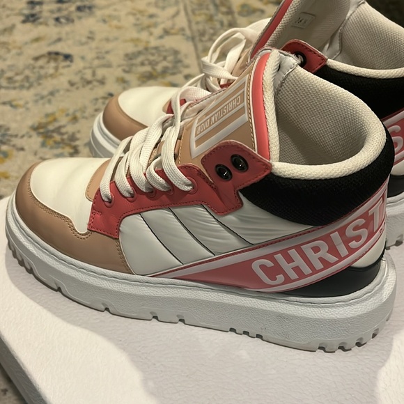 Pink Dior High Tops - Picture 2 of 5